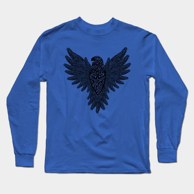 Eagle Long Sleeve T-Shirt by Astrablink7